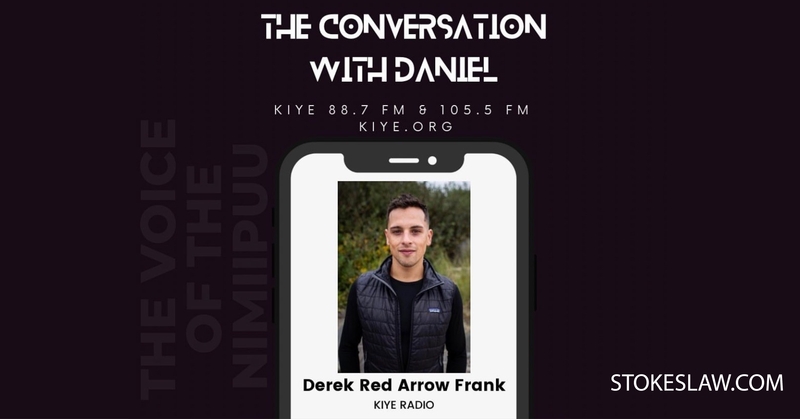 Derek Red Arrow Frank Featured on Nez Perce Radio's "The Conversation"