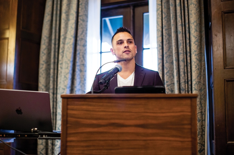 "Not for Ourselves but for Those that Come." Listen to Derek Red Arrow Frank's Keynote Speech