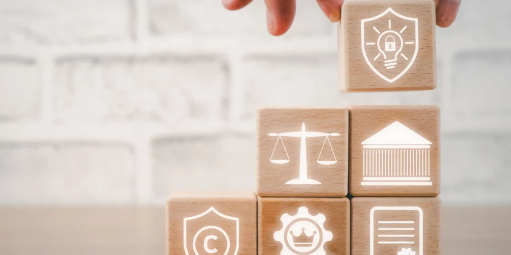 Media item displaying Intellectual Property